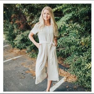 Citrus and lemon ruby jumpsuit
